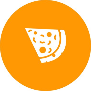 pizza. Web simgesi basit tasarım 