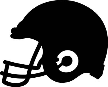 Ragbi oyuncusu. Basit resimleme