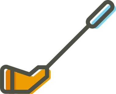 golf web simgesi basit illüstrasyon