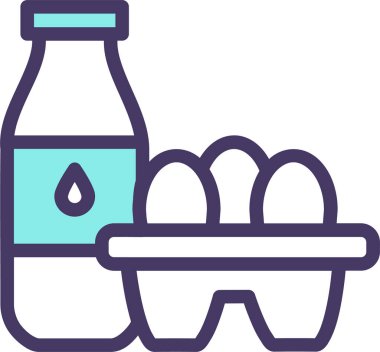 Sağlıklı yemek ikonu. Web simgesi vektör illüstrasyonu