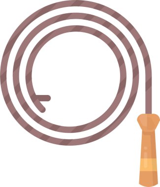 Kırbaç Ağı simgesi basit illüstrasyon