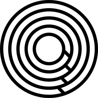 Hedef. Web simgesi basit illüstrasyon