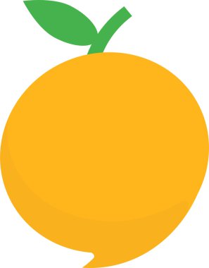 mango. Web simgesi basit illüstrasyon