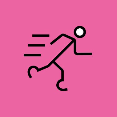 Felç oyunları. Web simgesi basit illüstrasyon