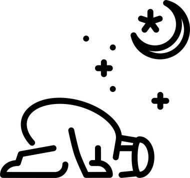 Çizgi film simgesinin vektör çizimi