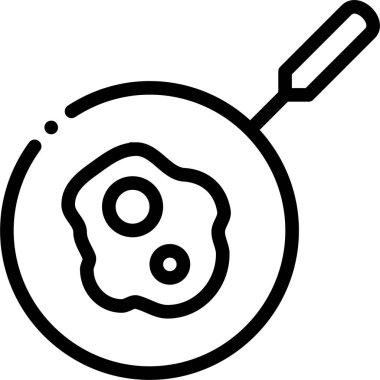 yiyecek ve içecek beyaz bckground üzerinde düz vektör simgesi