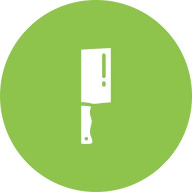 bıçak ağ simgesi, basit vektör illüstrasyonu 