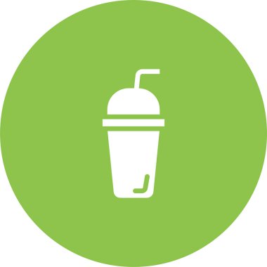 Kahve. Web simgesi basit illüstrasyon 