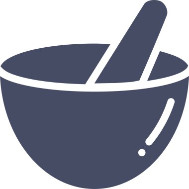 Havan topu. Web simgesi basit illüstrasyon