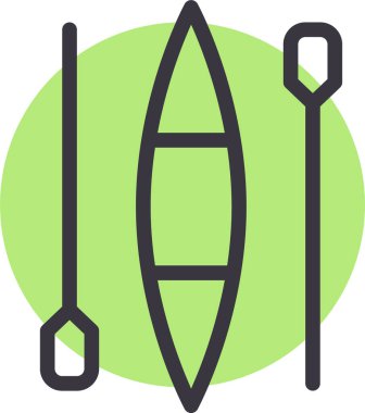 Kano. Web simgesi basit illüstrasyon