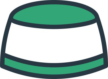 Takiya. Web simgesi basit illüstrasyon