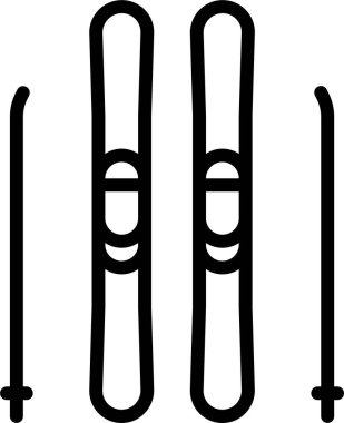 Kayak. Web simgesi basit illüstrasyon