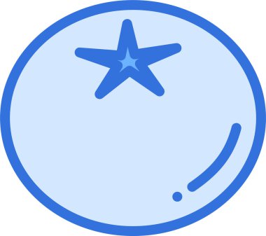 Yıldız. Web simgesi basit illüstrasyon