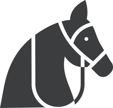 At. Web simgesi basit illüstrasyon