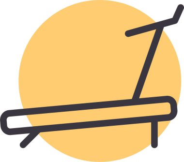 Salla. Web simgesi basit illüstrasyon