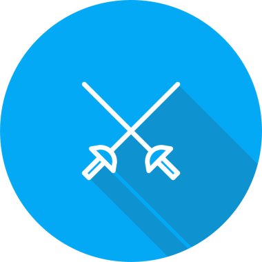 Eskrim web simgesi basit illüstrasyon