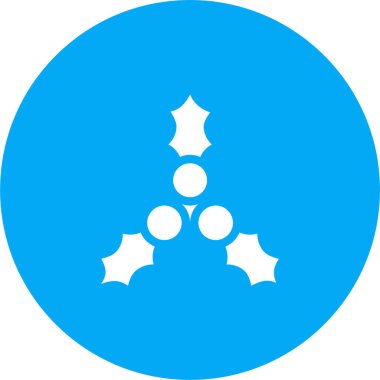 Noel 'de kutsal meyveler. Basit tasarım