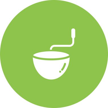 Kahve. Web simgesi basit illüstrasyon 