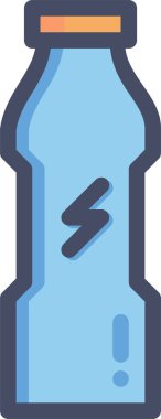 Enerji içeceği simgesinin vektör illüstrasyonu