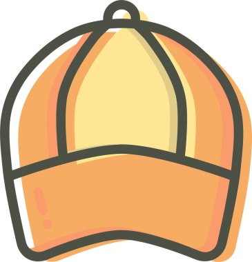 Yüzbaşı. Web simgesi basit illüstrasyon