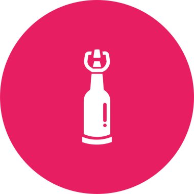 Bira. Web simgesi basit tasarım 