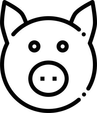 Domuz kumbarası. Basit tasarım