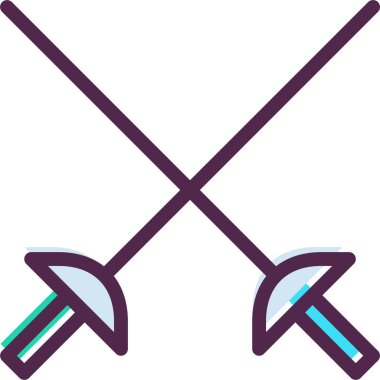 Eskrim web simgesi basit illüstrasyon