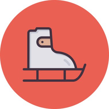 kayan ağ simgesi basit illüstrasyon