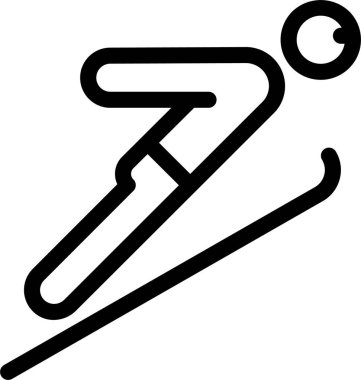 Kayak. Web simgesi basit illüstrasyon