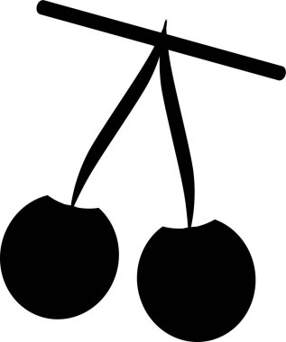 Çilek. Web simgesi basit illüstrasyon