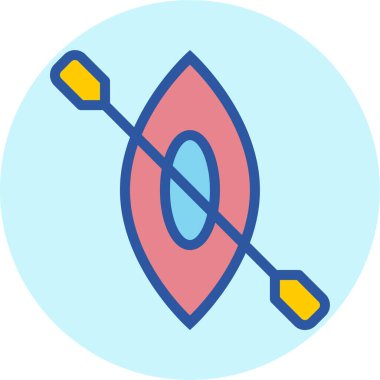 Kano. Web simgesi basit illüstrasyon