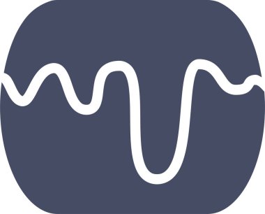 Kek. Web simgesi basit illüstrasyon