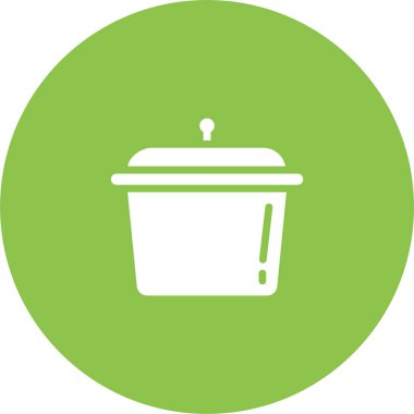 cupcake ikonu vektör illüstrasyonu