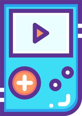 Video oyun konsolu. Basit tasarım 