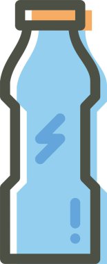 Enerji içeceği simgesinin vektör illüstrasyonu