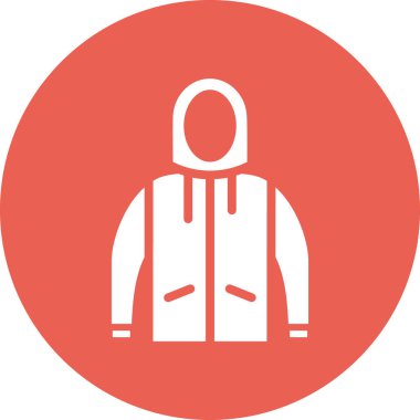 Kapüşonlu web simgesi, vektör illüstrasyonu 