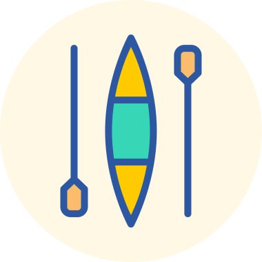 Kano. Web simgesi basit illüstrasyon