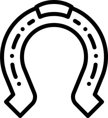 At nalı. Web simgesi basit illüstrasyon