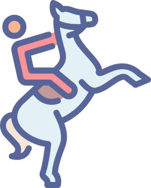 At. Web simgesi basit illüstrasyon