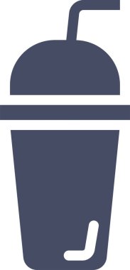 Kahve. Web simgesi basit illüstrasyon 