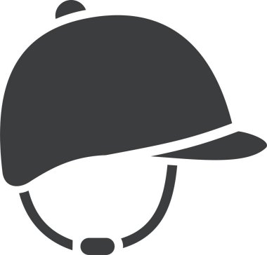 Kask ağ simgesi, vektör illüstrasyonu 