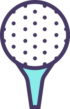 golf web simgesi basit illüstrasyon
