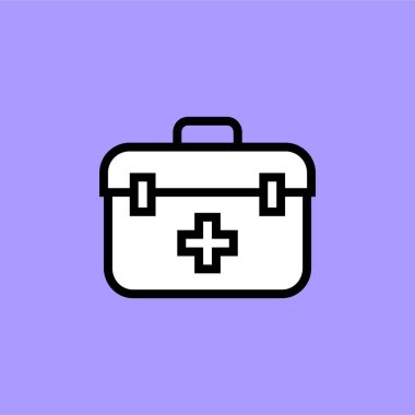 İlk yardım çantası. Basit tasarım