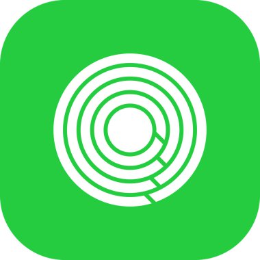 Hedef. Web simgesi vektör illüstrasyonu 