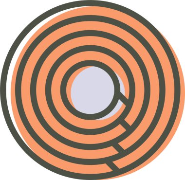 Hedef. Web simgesi basit illüstrasyon