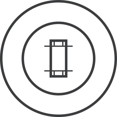 Kriket web simgesi basit illüstrasyon