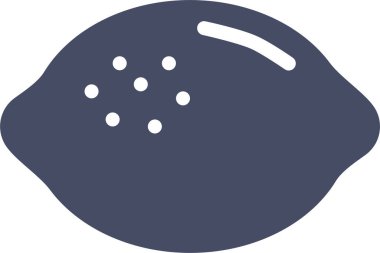 lemon. Web simgesi basit illüstrasyon 