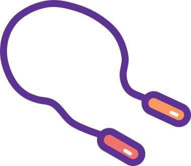 Zincir. Web simgesi vektör illüstrasyonu