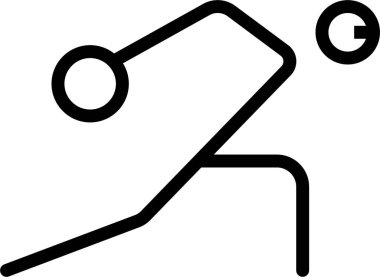 Felç oyunları. Web simgesi basit illüstrasyon