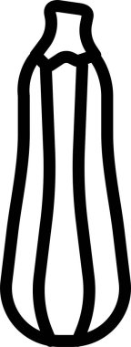 kabak web simgesi, basit vektör illüstrasyonu